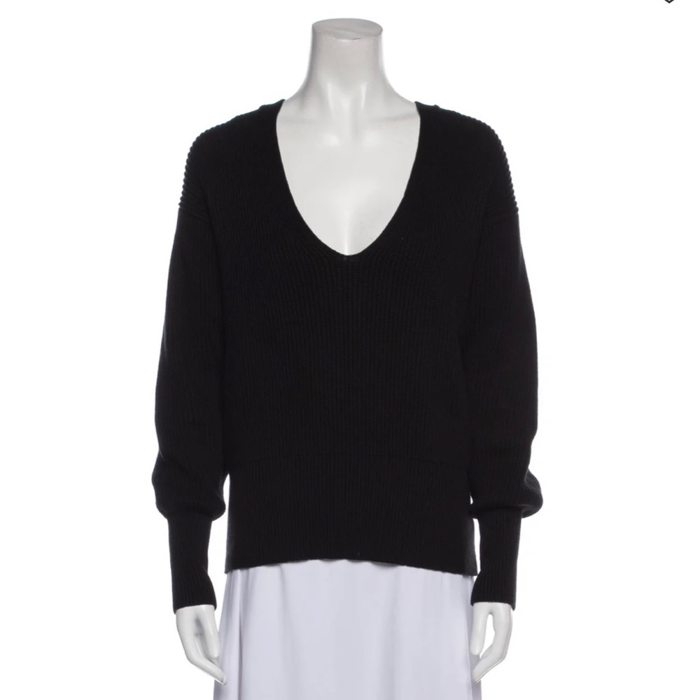 Free People Black Overside Sweater
